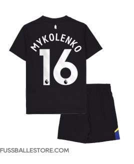 Günstige Everton Vitaliy Mykolenko #16 3rd trikot Kinder 2025-26 Kurzarm (+ Kurze Hosen)